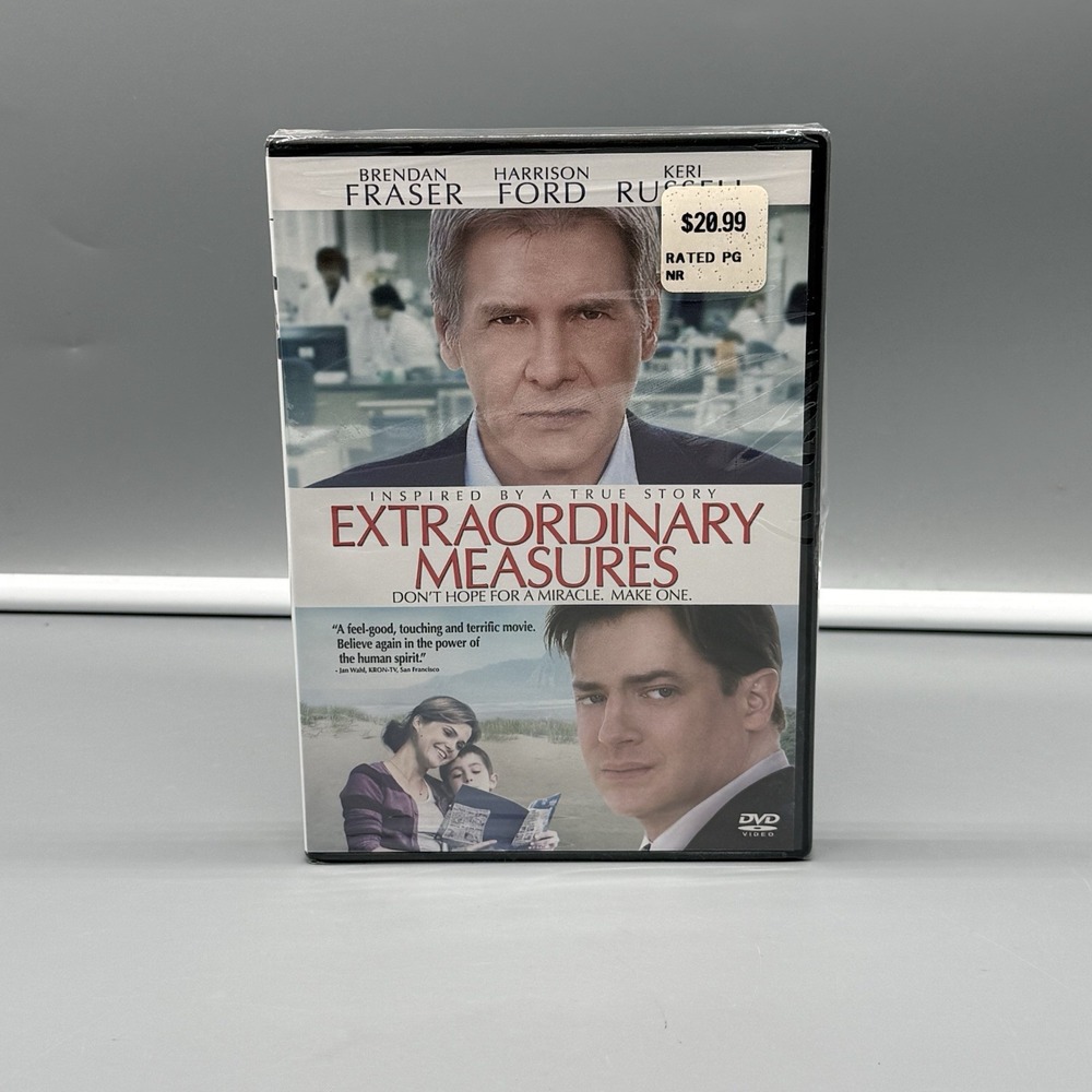 Extraordinary Measures (DVD, 2010, Widescreen) Brand New Sealed